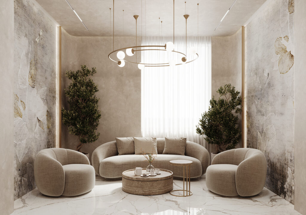 Salon Fleur De Lis – Commercial Interiors, Doha, Qatar, Synthesis Quatro