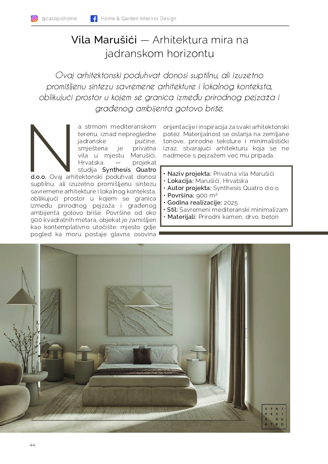 Villa Marušići — architecture of calm on the Adriatic horizon