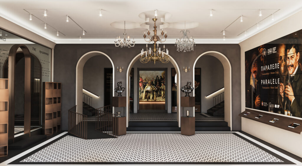 Galerija Matice srpske – Commercial Interiors, Novi Sad, Serbia, Synthesis Quatro